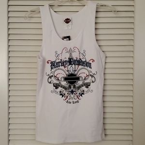 NWT Harley Davidson White Tank (Yuma, AZ)